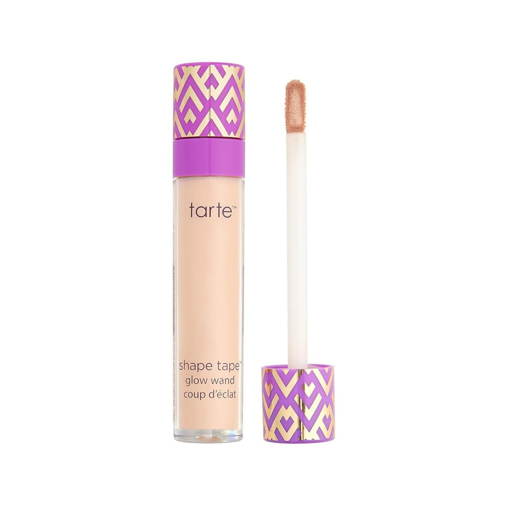 Tarte Shape Tape Glow Wand – Sheer Liquid Highlighter with Mineral Pigments & Shea Butter for Hydrated Radiant Appearance, Vegan & Cruelty Free